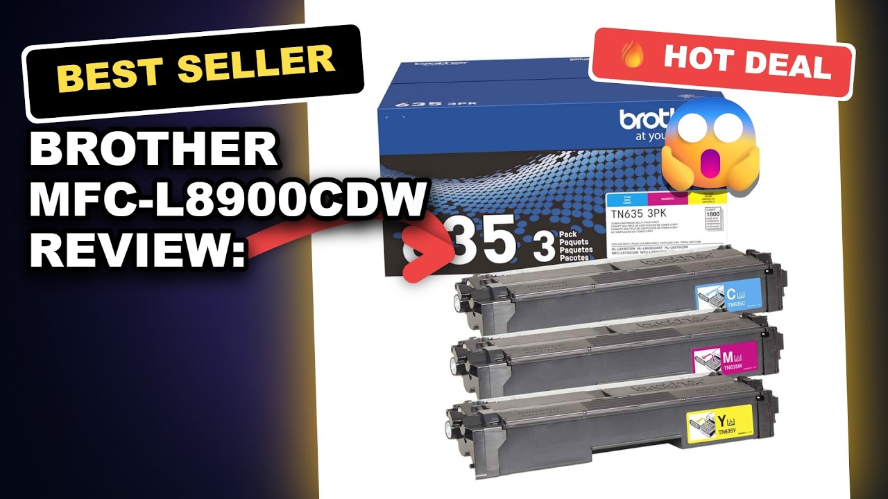 Brother MFC-L8900CDW Review: The Best Color Laser Printer for Business