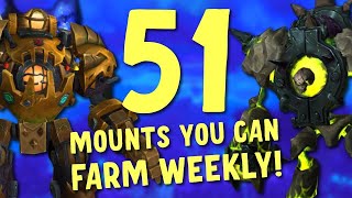 Mounts That You Can Farm Weekly in World of Warcraft