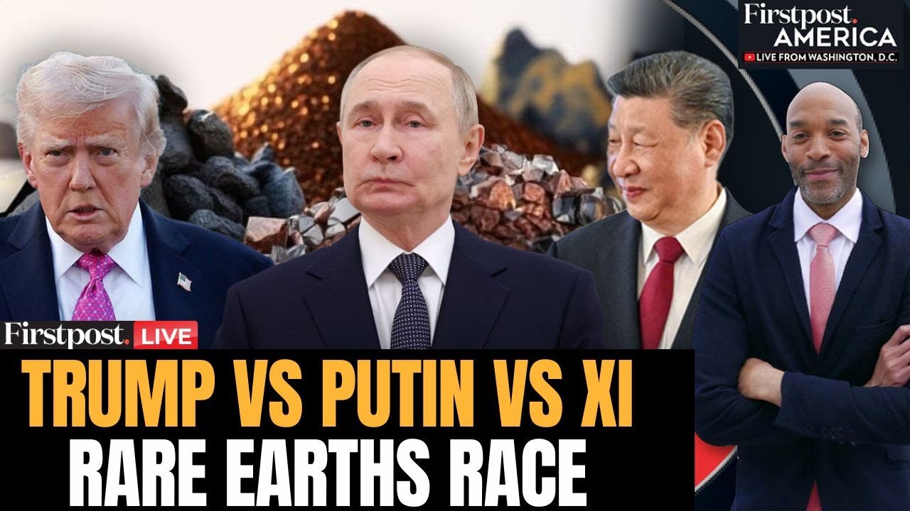 LIVE: Trump Seeks Rare Earths From Central Asia Amid Tensions With Russia, China | Firstpost America