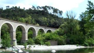 preview picture of video 'Train a Vapeur des Cevennes l'Arche Anduze'