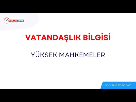 28. Yüksek Mahkemeler