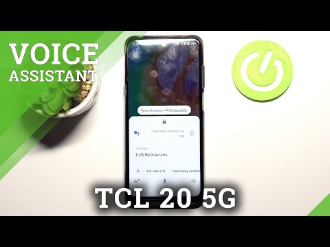 How to Use Google Assistant on Lock Screen in TCL 20 5G? Google Assistant Feature
