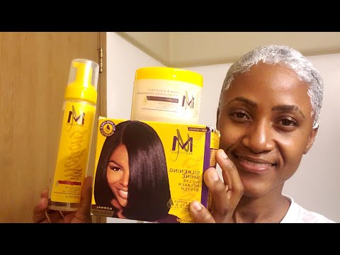 Relaxing My Hair with Motions Relaxer System