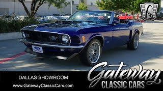 Video Thumbnail for 1970 Ford Mustang Convertible