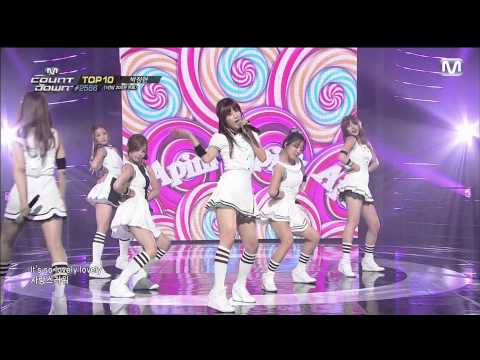 A Pink   Mr  Chu 140508 Mnet Japan M!Countdown