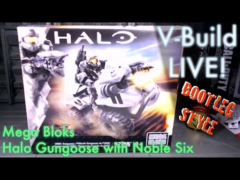 Halo Mega Bloks Gungoose with Noble Six - V-Build 79 - Aug 8 2015
