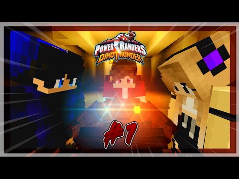 • MINECRAFT | POWER RANGERS DINO TROVÃO - Day of Dino Part 1 | MINECRAFT MACHINIMA •