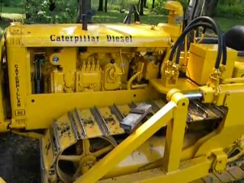 Caterpillar D2 D4 detailed starting sequence