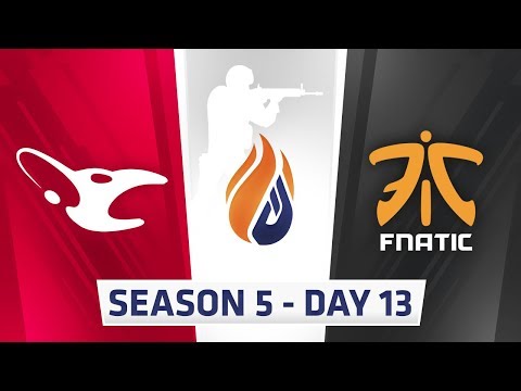 ECS Season 5 Day 13 - Mouse Sports vs Fnatic - Overpass