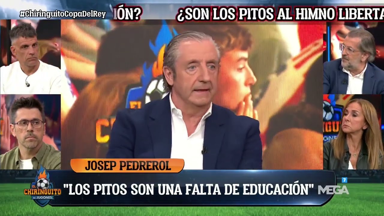🙄 JOSEP PEDREROL, SOBRE LOS PITOS EN LA FINAL DE LA COPA 🙄