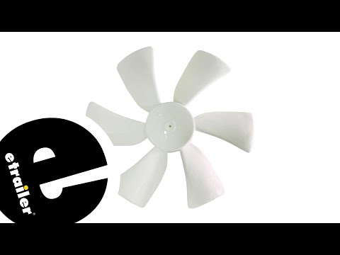 etrailer | Replacement Fan Blade for Ventline Ventadome Trailer Roof Vents: The Breakdown