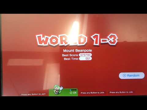 Super Mario 3D world speed run 1-3 48 seconds