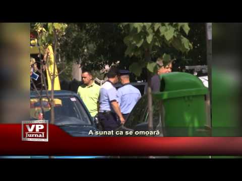 A sunat că se omoară