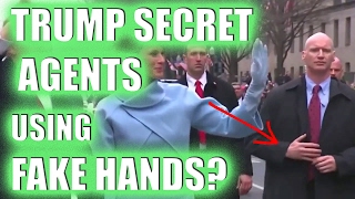 Donald Trump Secret Agent using Fake Hands? Pinky EXAMINATION
