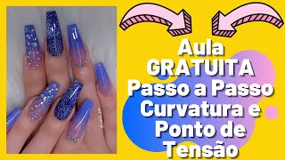 Como ganhar dinheiro fazendo unhas de gel aula gratuita ponto de tenso e curvatura