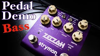 Zelzah Strymon Bass DEMO Playthrough - 4 & 6 Stage Phaser + Stereo + More Modulation all In 1 Pedal