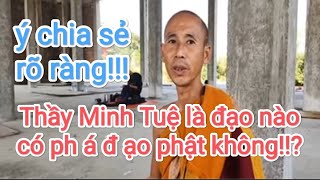 Toàn bộ lời chia sẻ nguyên văn của thầy Minh Tuệ nói rõ mình là ai!!!
