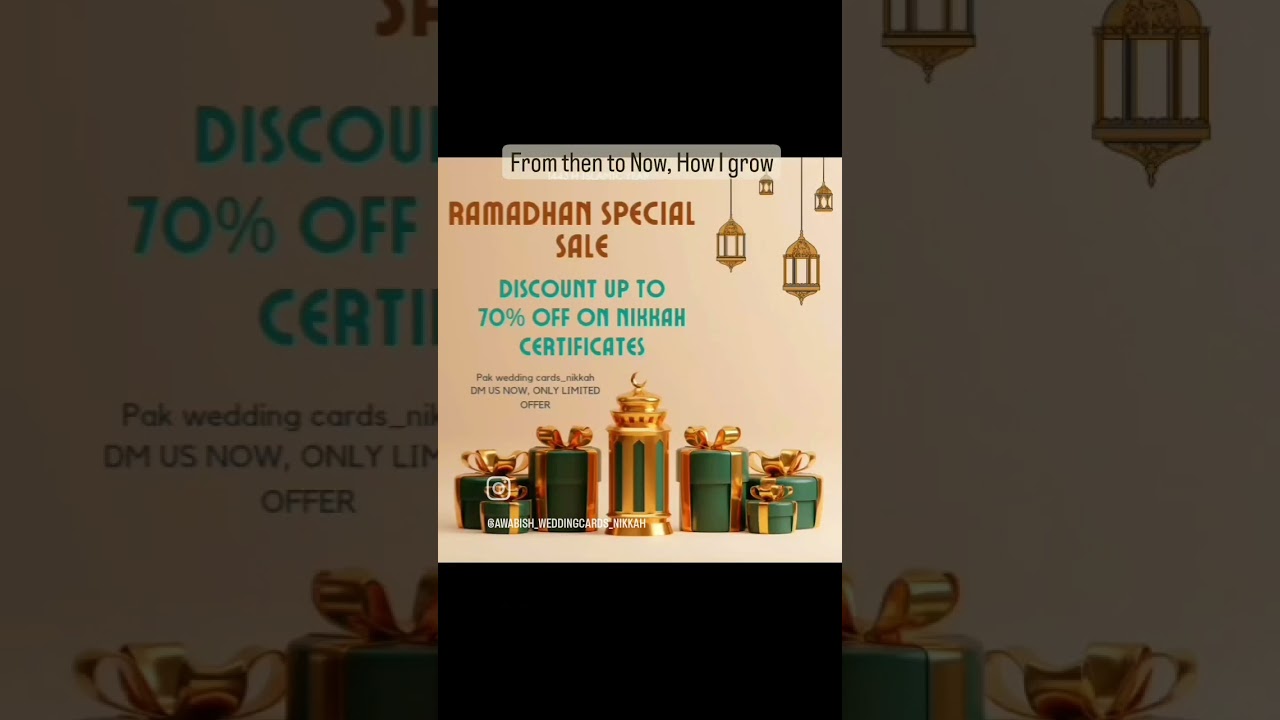 Nikkah booklets, certificates available.