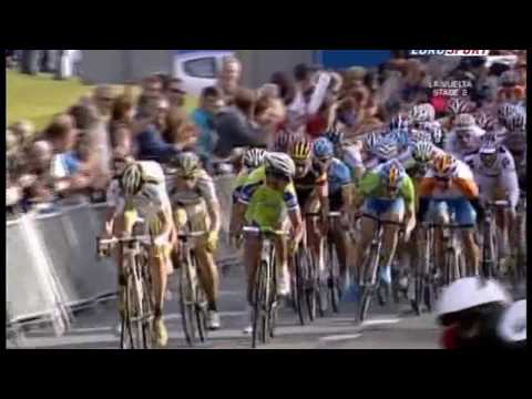 Vuelta a Espana 2009 - Stage 2 - Sprint finish, surprice winner