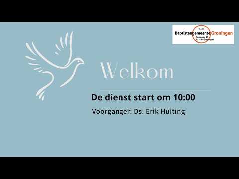 Kerkdienst zondag 12 april 2026