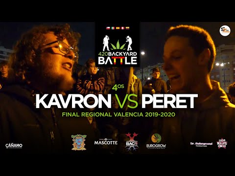 KAVRON vs PERET. 4os. Final Regional Valencia 2020. 420 Backyard Battle