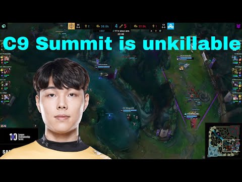 C9 Summit is too good to die and his team gets dragon soul (C9 vs GG)