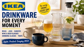 IKEA Kitchen Tour | Exploring Mugs, Drinking Glasses, Trays & Dining Essentials