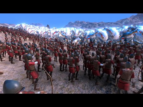 ►UEBS◄ 3.000 Robo Trex vs 20.000 Archers | Ultimate Epic Battle Simulator