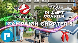 👻 Planet Coaster: Ghostbusters | Full Campaign Playthrough | Chapter 3: Psychokinetic Energy