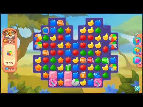 Wildscapes Level 538 - NO BOOSTERS 🐘🙈 | SKILLGAMING ✔️