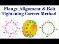 Flange Alignment & Bolt Tightening Correct Method