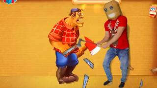 Compilation. I'm in the Kick the Buddy Game. In real life. DIY#gaming#kickthebuddy