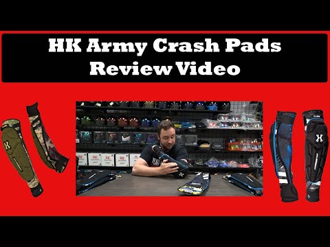 HK Army Crash Arm Pads Review | Pads for Paintball | Paintball Elbow Pads at Punishers Paintball
