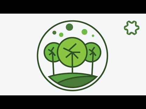 Water Drop Logo Design Tutorial With Different color every layer Adobe illustrator tutorial