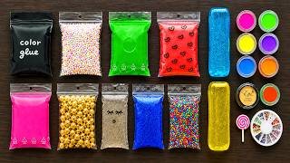 Making Relaxing Slime with Bags and Water Squishy Satisfying Craft ASMR
