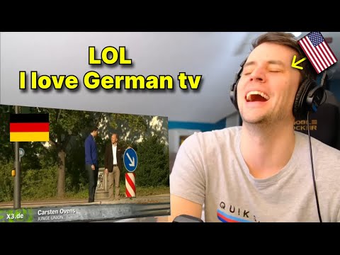 American reacts to Realer Irrsinn: Die Gaga-Verkehrsinseln