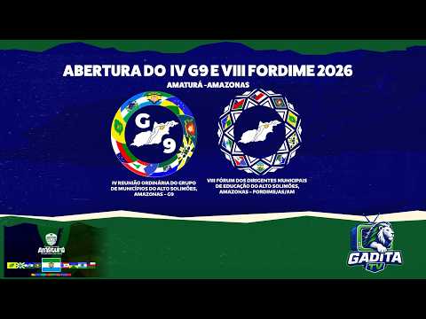 ABERTURA DO IV G9 E VIII FORDIME 2026 AMATURÁ - AMAZONAS