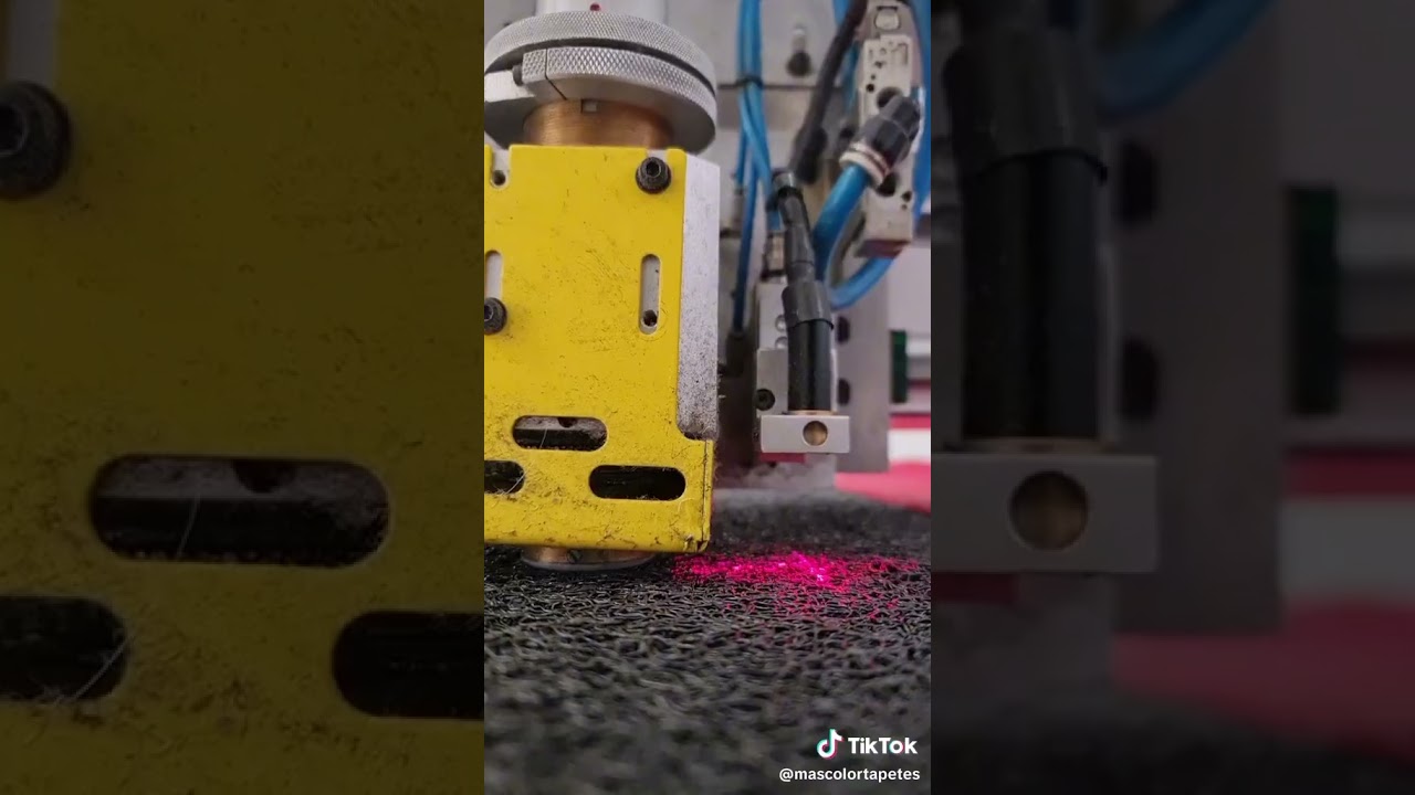 Video del proceso de vulcanizado de tapetes