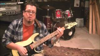 Manilla Road - Crystal Logic - Guitar Lesson by Mike Gross