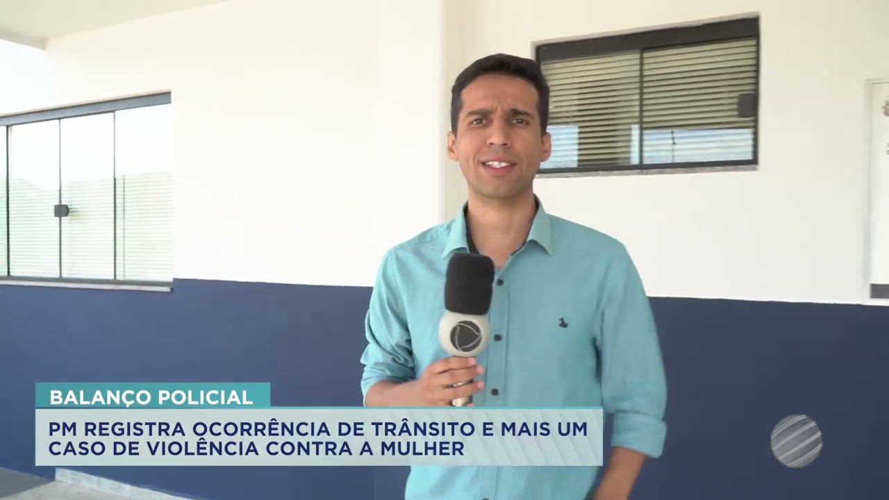 POLÍCIA MILITAR REGISTRA OCORRÊNCIA DE TRÂNSITO E MAIS UM CASO DE VIOLÊNCIA CONTRA MULHER
