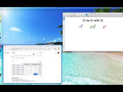 What is negative one squared equal to? Explained.