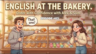 Real Life English Conversation for Beginners | Bakery English Speaking Practice