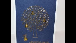 Partridge and Pears Stampin Up