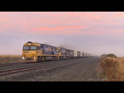 6PM7 Pacific National Intermodal Container Freight Train (14/3/2022) - PoathTV Australian Railways