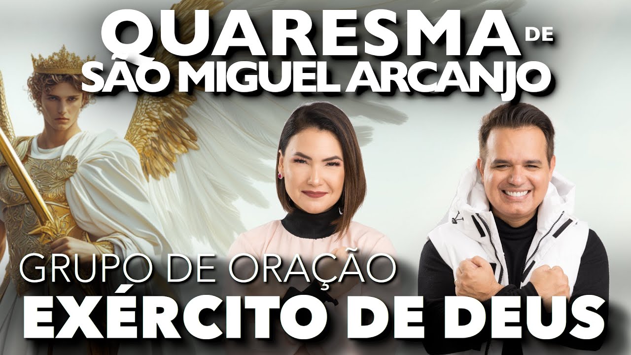AO VIVO - 12h00 - QUARESMA DE SÃO MIGUEL ARCANJO 2024 - Exército de Deus - Terço de São Miguel