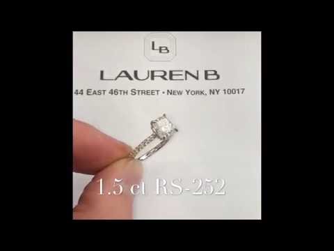1.50 ct Cushion Cut Diamond Engagement Ring