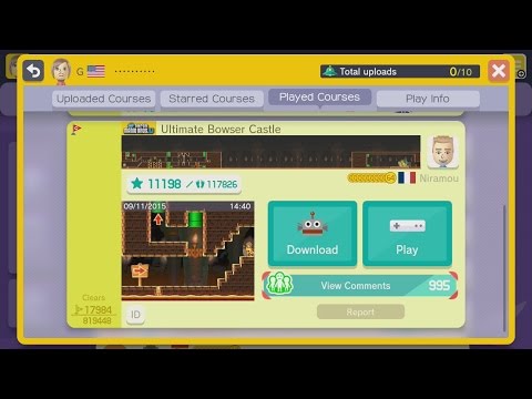 Super Mario Maker - 001 - Ultimate Bowser Castle by Niramou