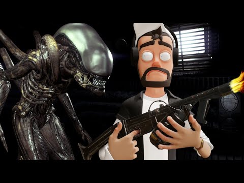 I'm Trapped between Death and More Death.. (Alien Isolation Gameplay Part 6)