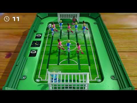Nintendo Switch OLED: 51 World Wide Games - Toy Football Gameplay
