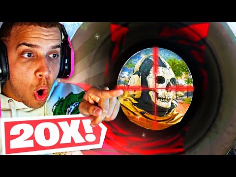 the 20x SCOPE JUST BROKE CALDERA..😳